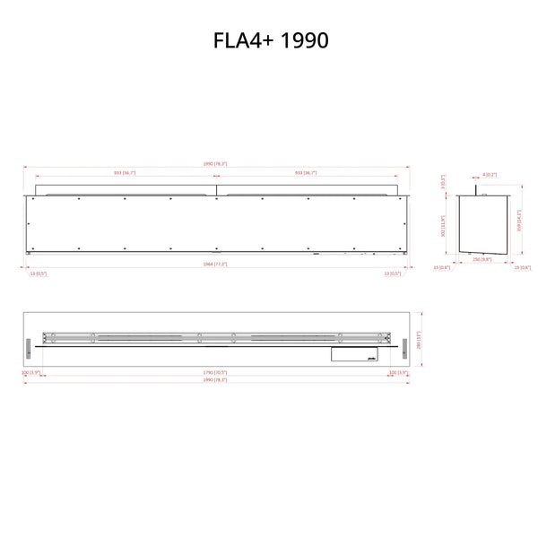 FLA4+ 1990 - Bruciatore a bioetanolo automatico