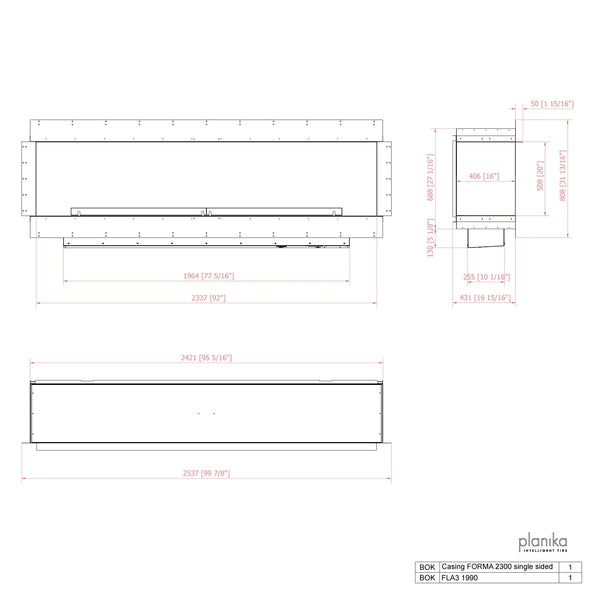 Forma 2300 - Biocamino frontale
