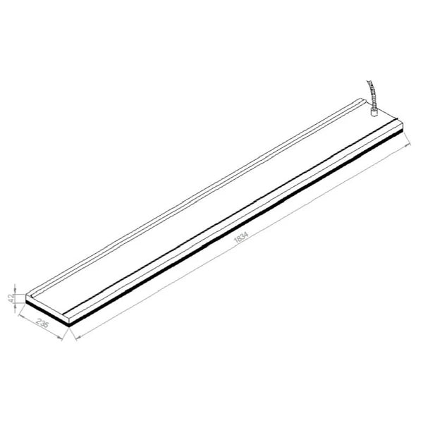 Heatstrip per interni - 2400 Watt