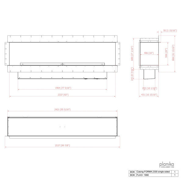 Forma 2300 - Biocamino frontale