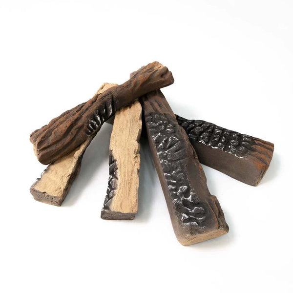 Legno decorativo in ceramica - 5 pezzi