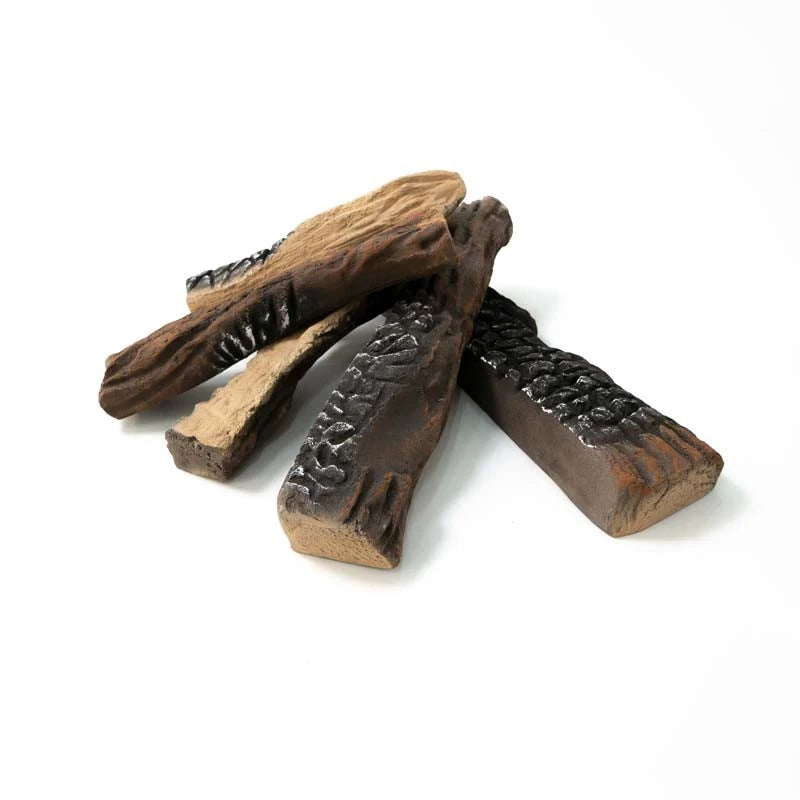 Legno decorativo in ceramica - 5 pezzi