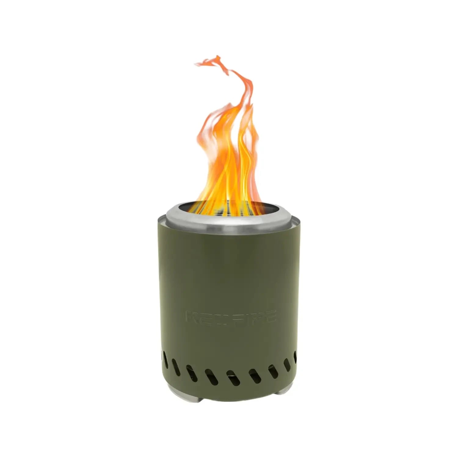 Braciere Volcano da tavolo a pellet medio – Verde Oliva