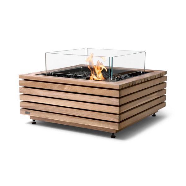 Base 30 - Teak Bioethanol Fire Pit