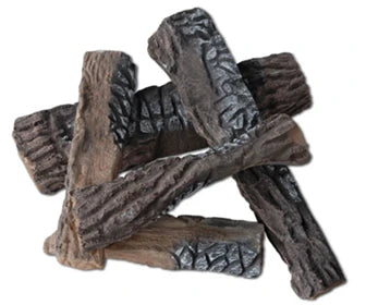 Legno decorativo in ceramica - 5 pezzi