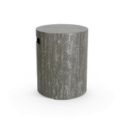 Enclosure Round Dark Travertine – Copribombola Gas Rotonda