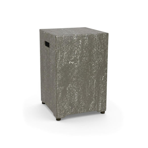 Enclosure Square Dark Travertine – Copribombola Gas