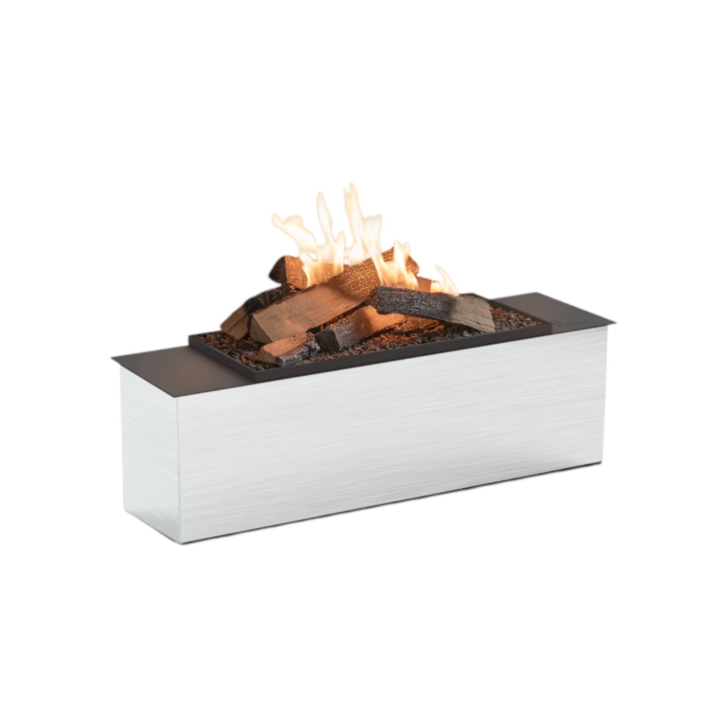 Planika FLA4 990+ Flogs: Bruciatore a bioetanolo telecomandato con fiamme realistiche e ceppi decorativi