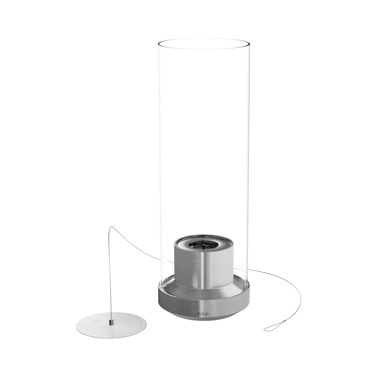 Caminetto da tavolo Dance 1200 - Argento
