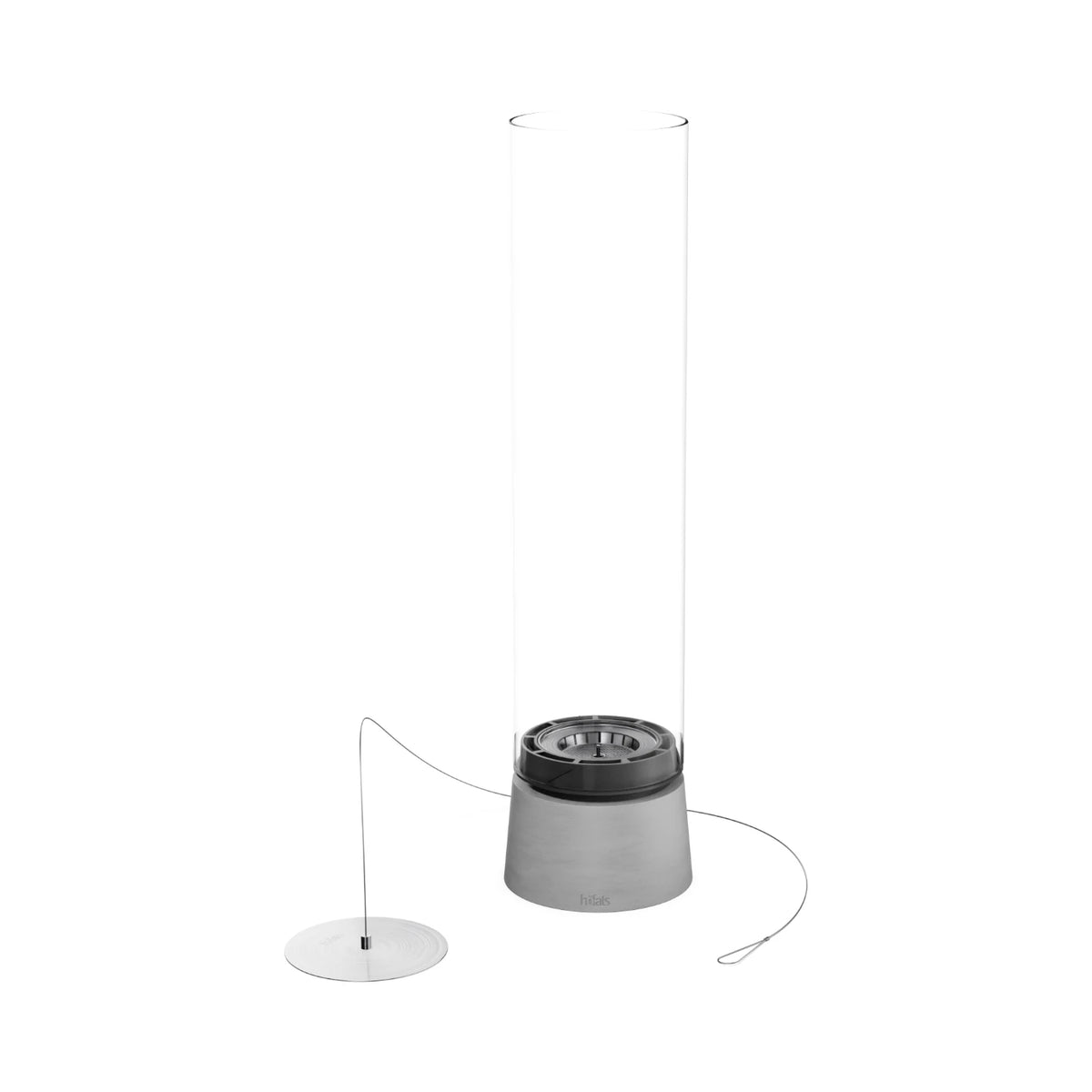 SPIN air 1200 Tabletop Fireplace Concrete