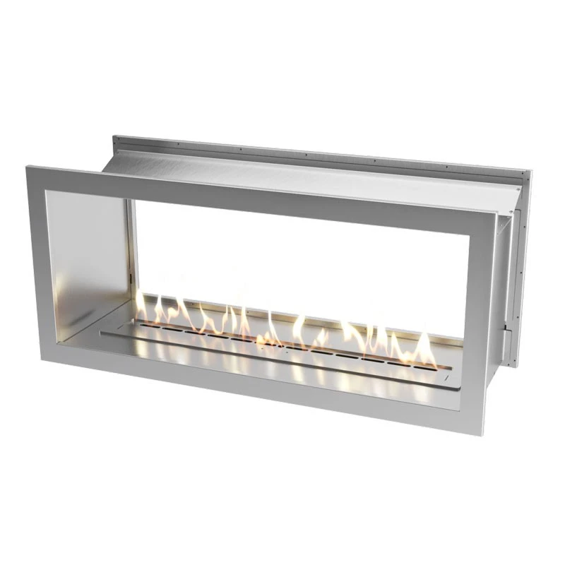Icon Slimline Firebox SFBDS1350 - Acciaio