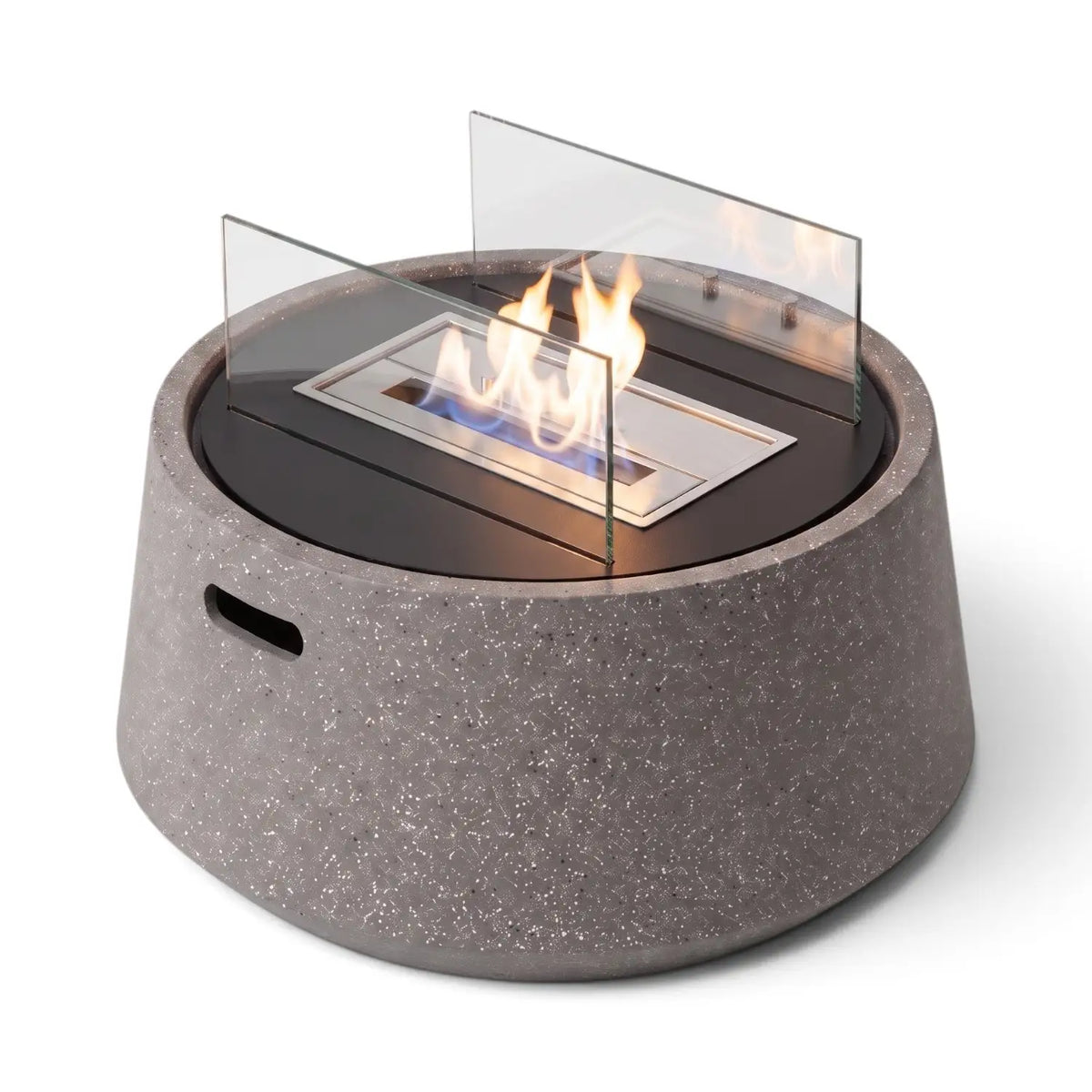 KELO - Granite Grey - Outdoor Bioethanol Fireplace