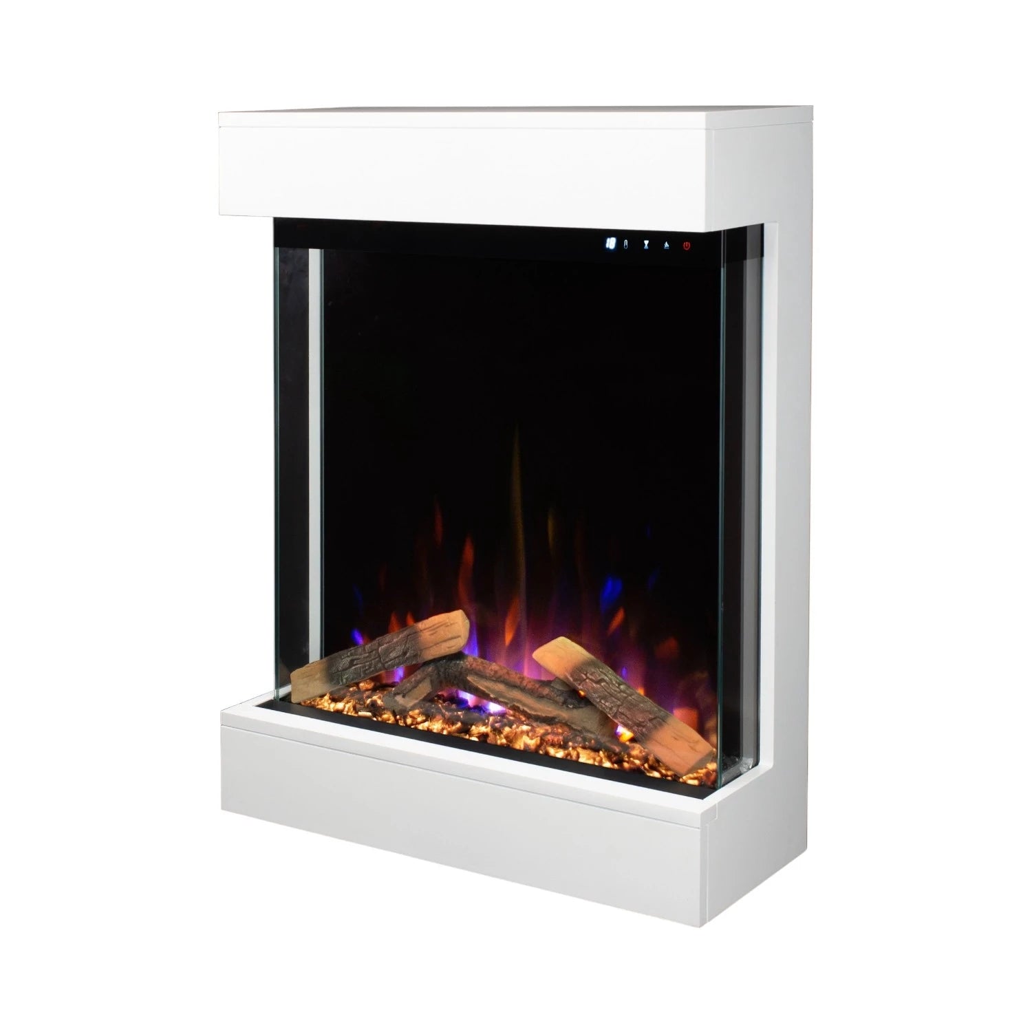Caminetto elettrico Dammer – Bianco