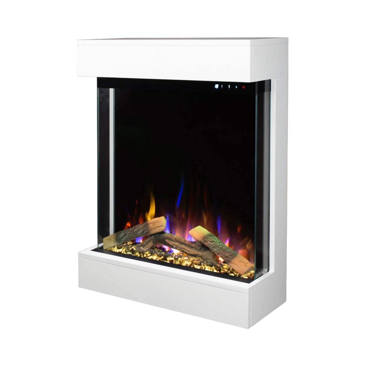 Caminetto elettrico Dammer – Bianco