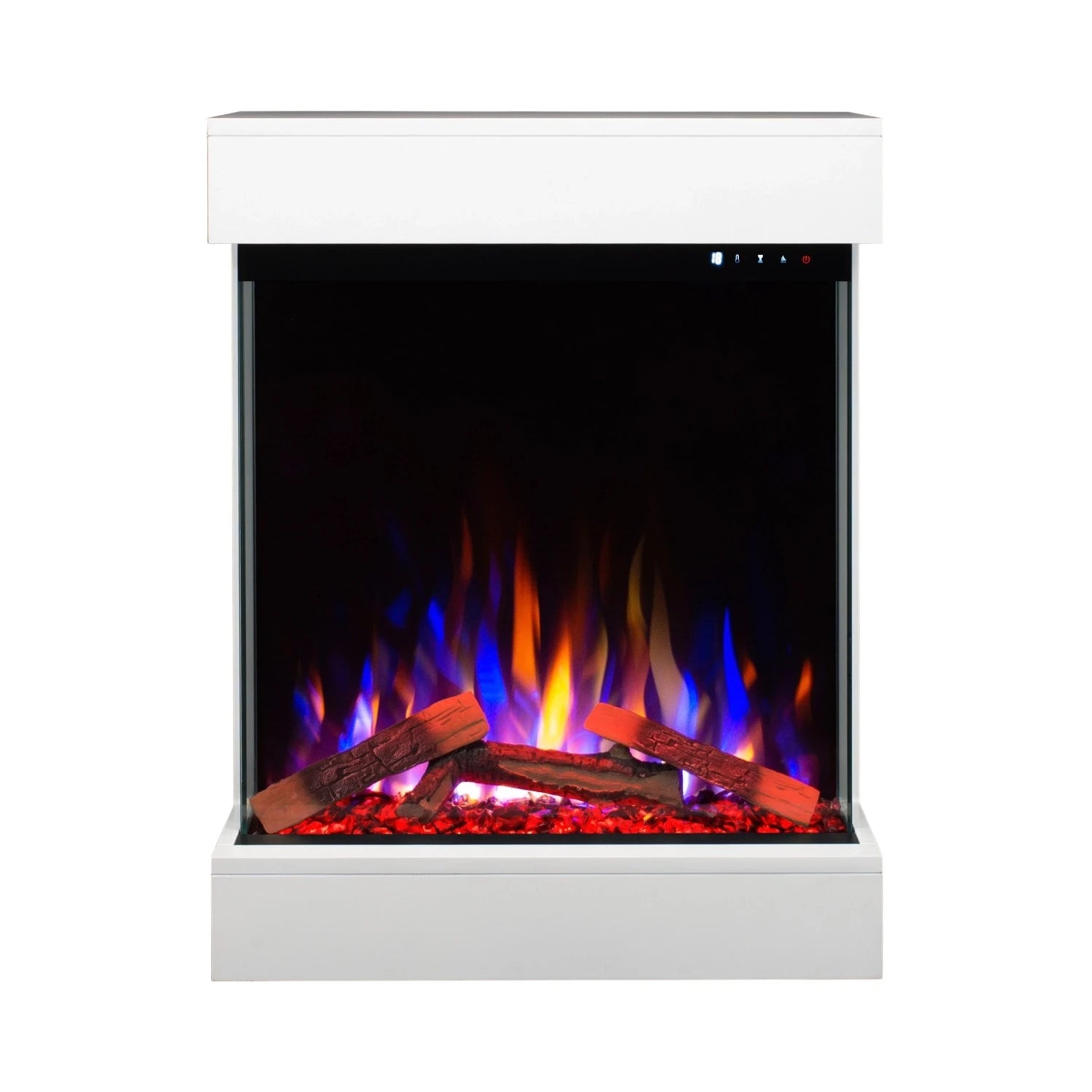 Caminetto elettrico Dammer – Bianco