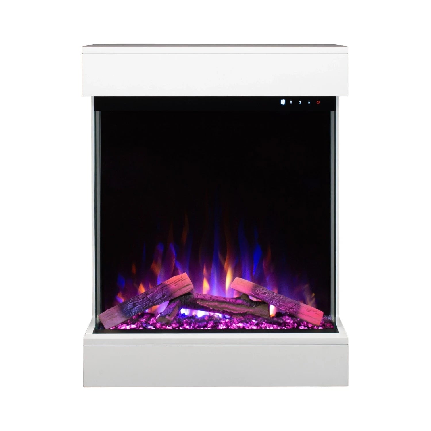 Caminetto elettrico Dammer – Bianco
