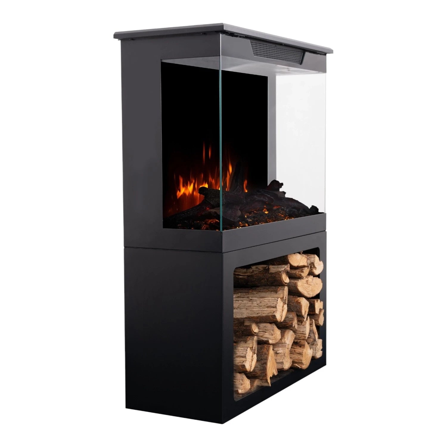 Aflamo Tower + Supporto 56 cm Camino Elettrico