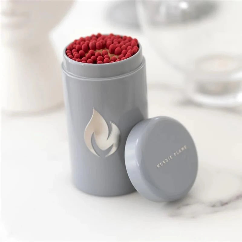 Portafiammiferi design – Grigio