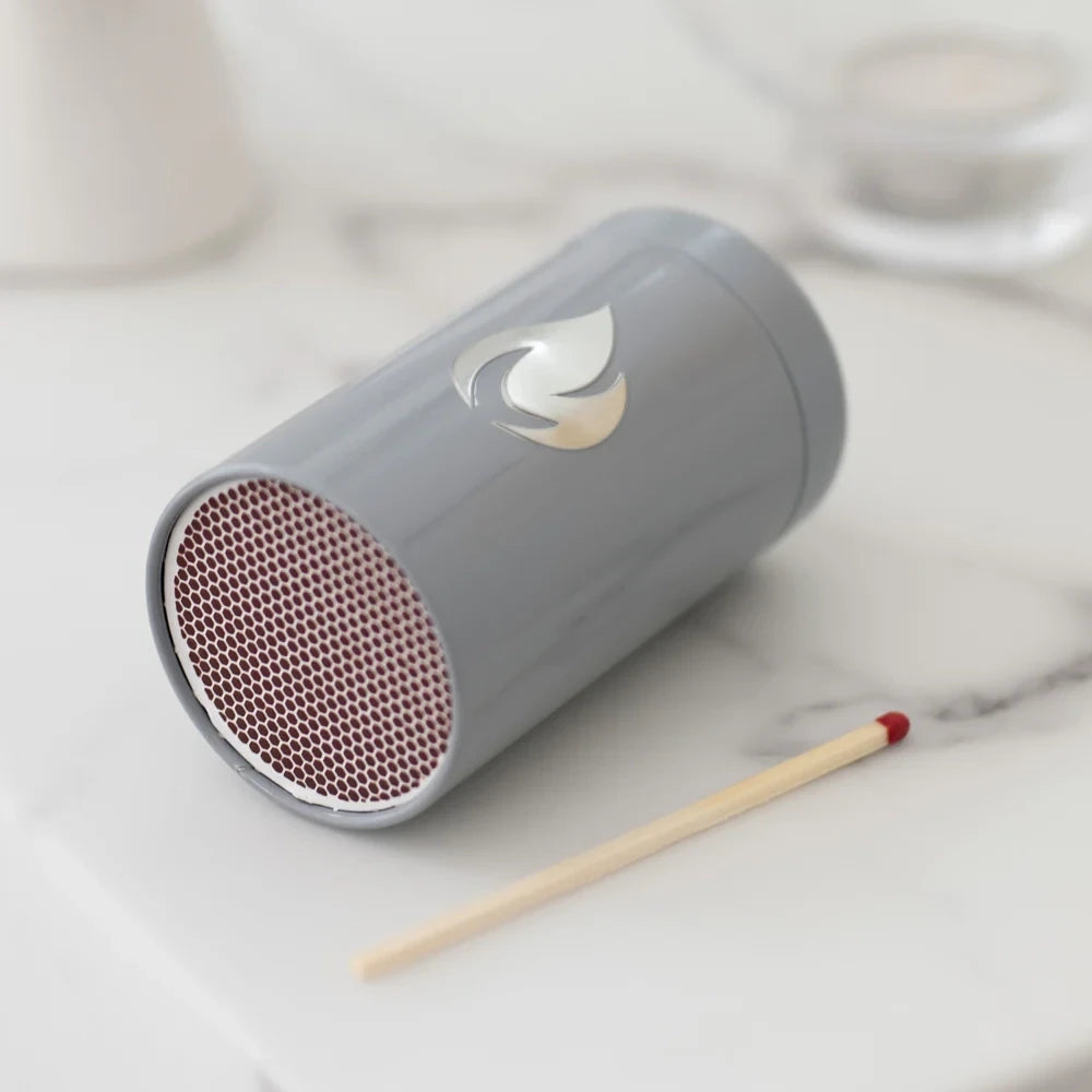 Portafiammiferi design – Grigio