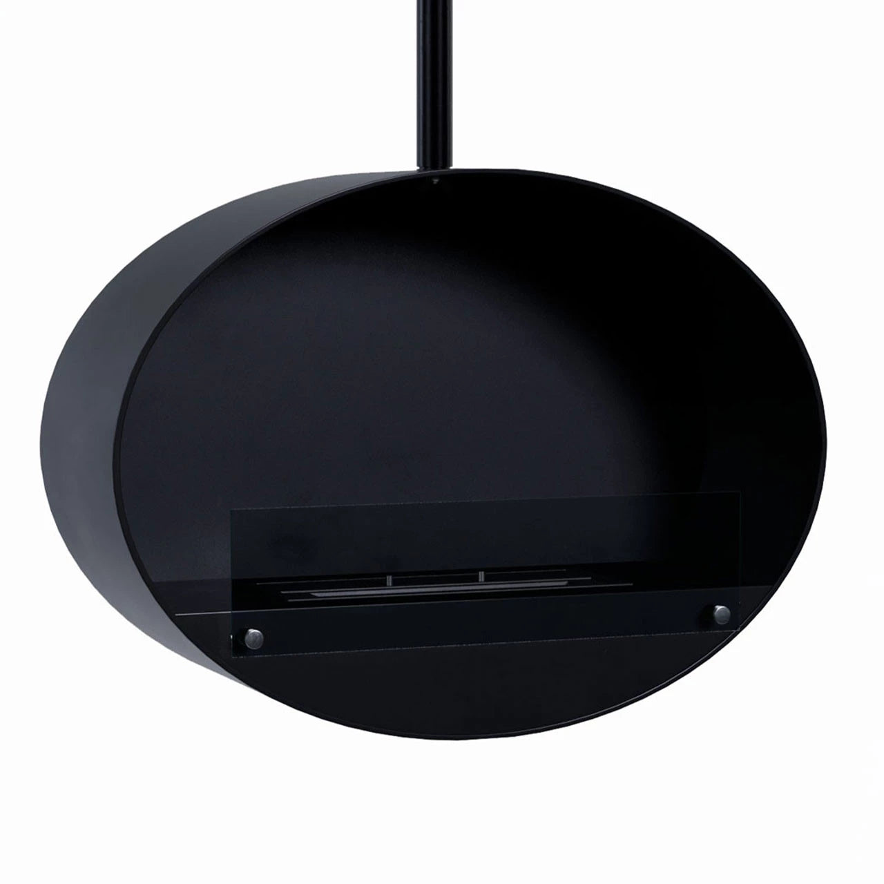 Halifax nero - Biocamino sospeso - 80cm