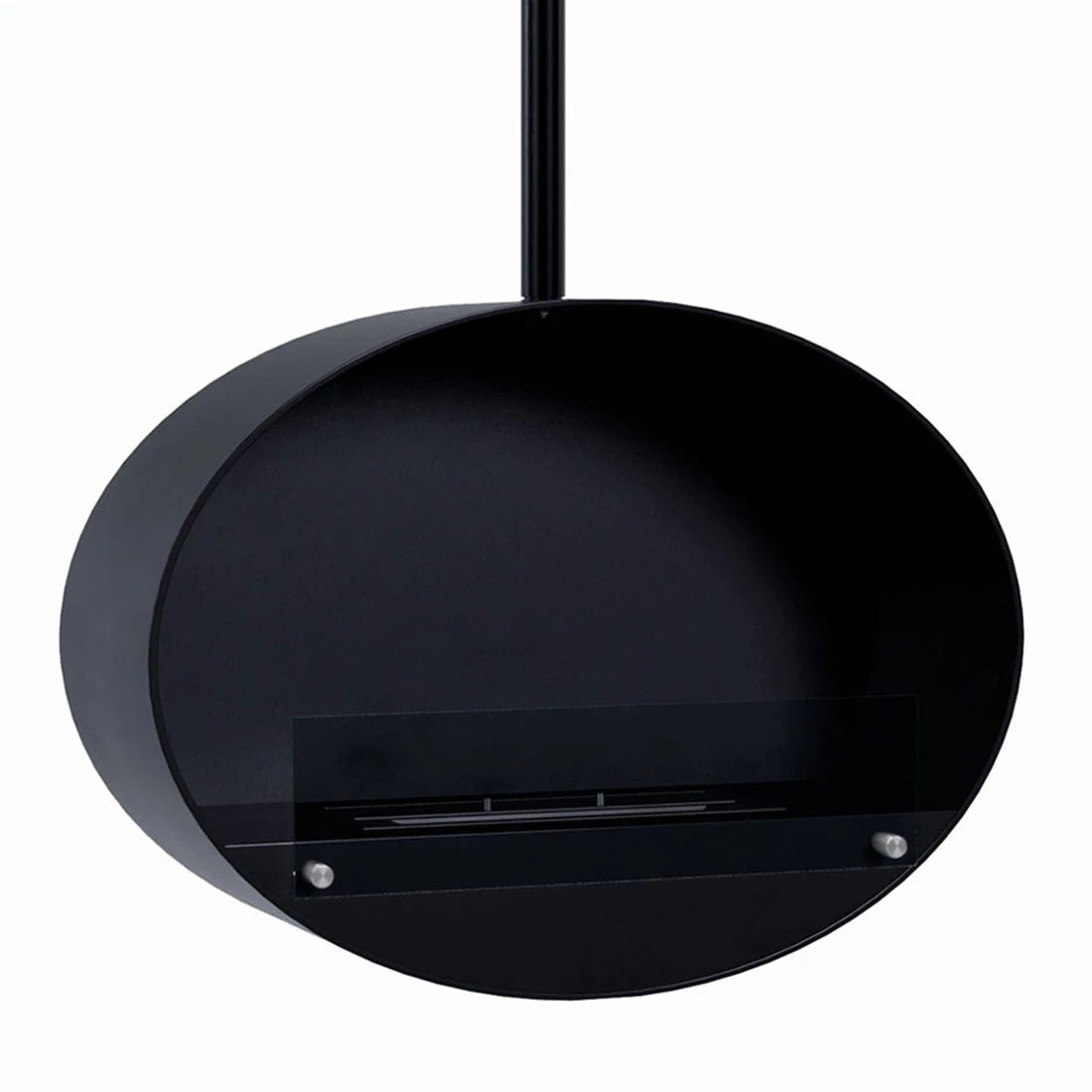 Halifax nero - Biocamino sospeso - 80cm