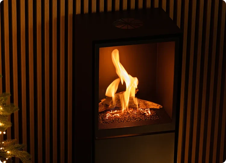 Decorazione per caminetto a bioetanolo