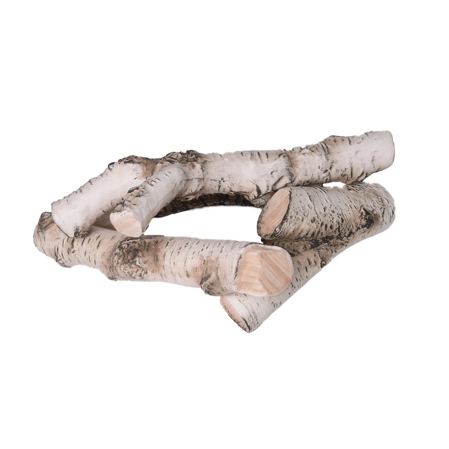 Legno di betulla decorativo - 4 pz