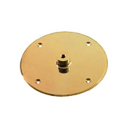 Staffa e Asta da Soffitto Coccon Fires - Ottone lucido