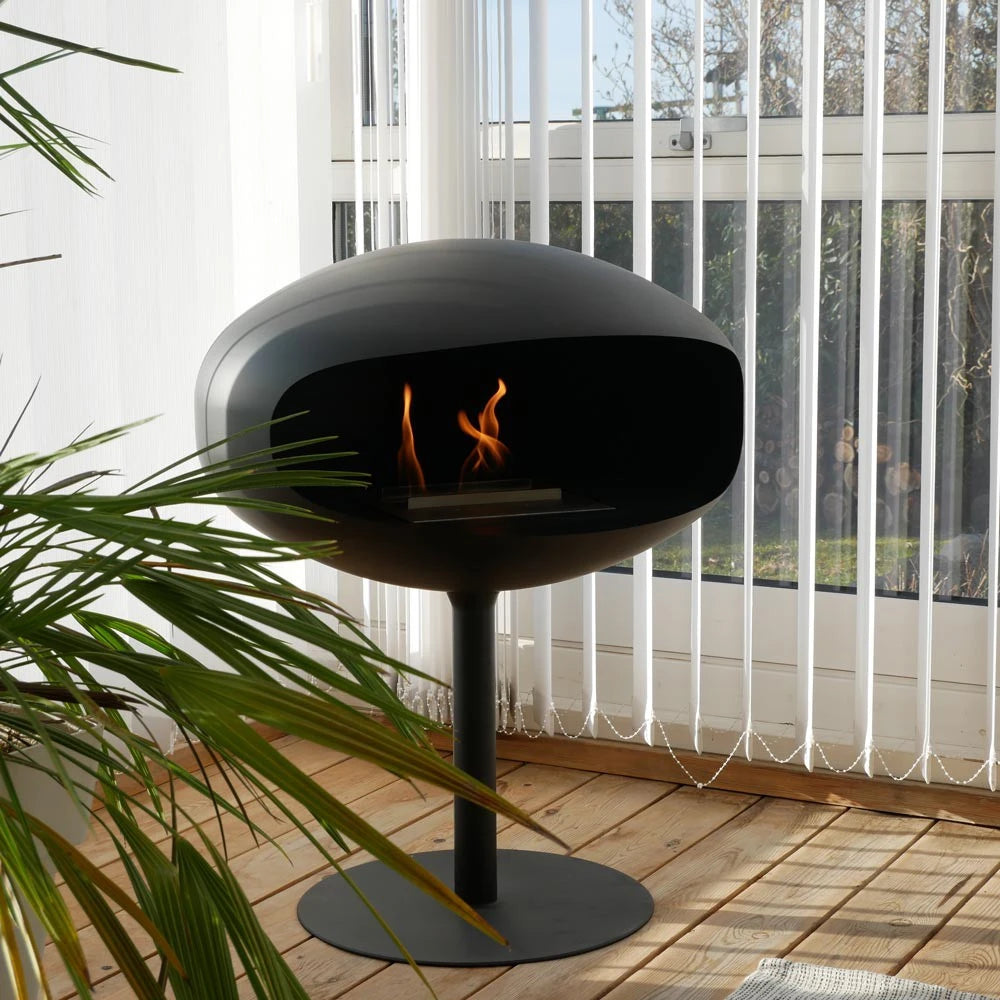Cocoon Pedestal - Biocamino da Terra Nero
