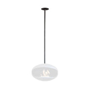 Asta e staffa nere per soffitto di Cocoon Aeris