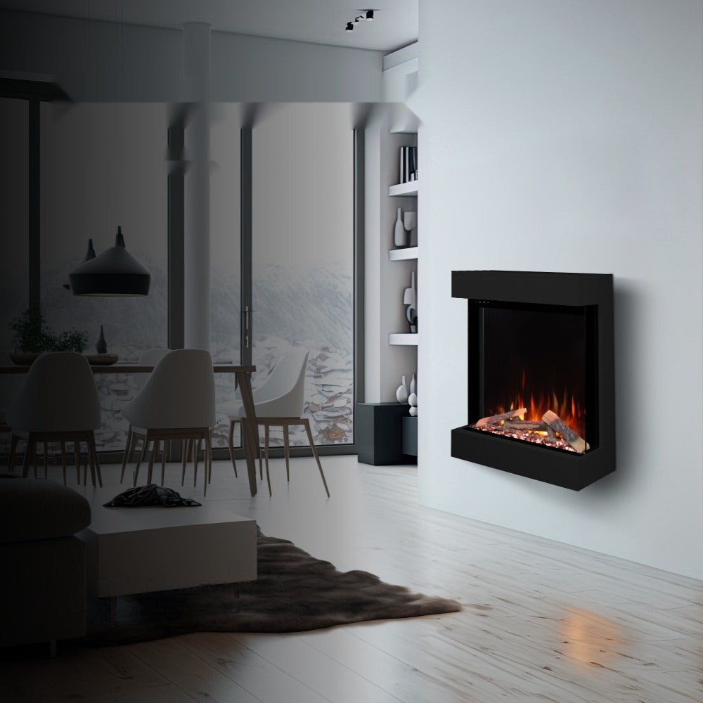Caminetto elettrico Dammer – Nero