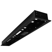 Design 2400 - Contenitore da incasso nero opaco