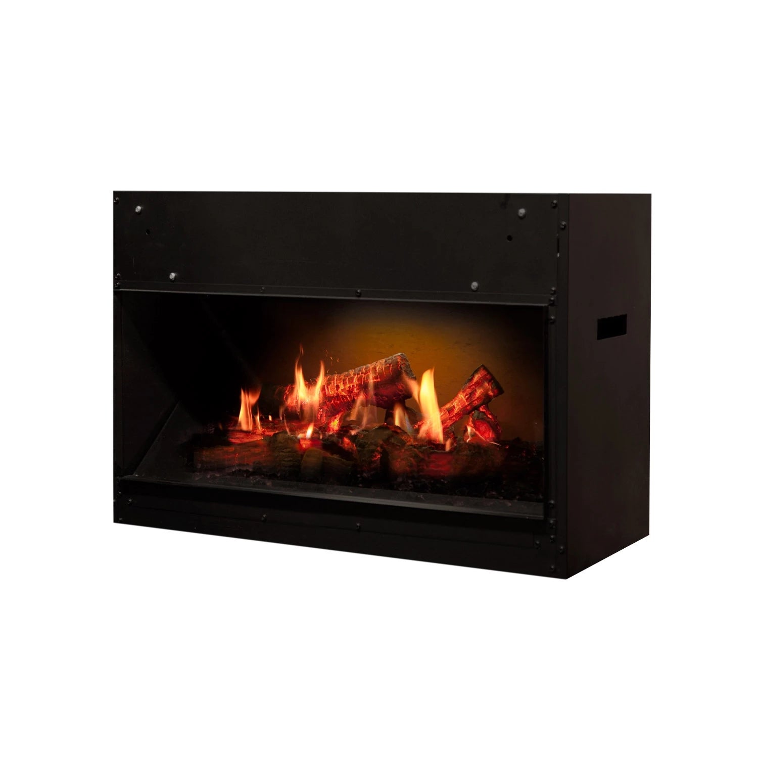 Opti-V Single - Camino frontale da incasso senza riscaldamento