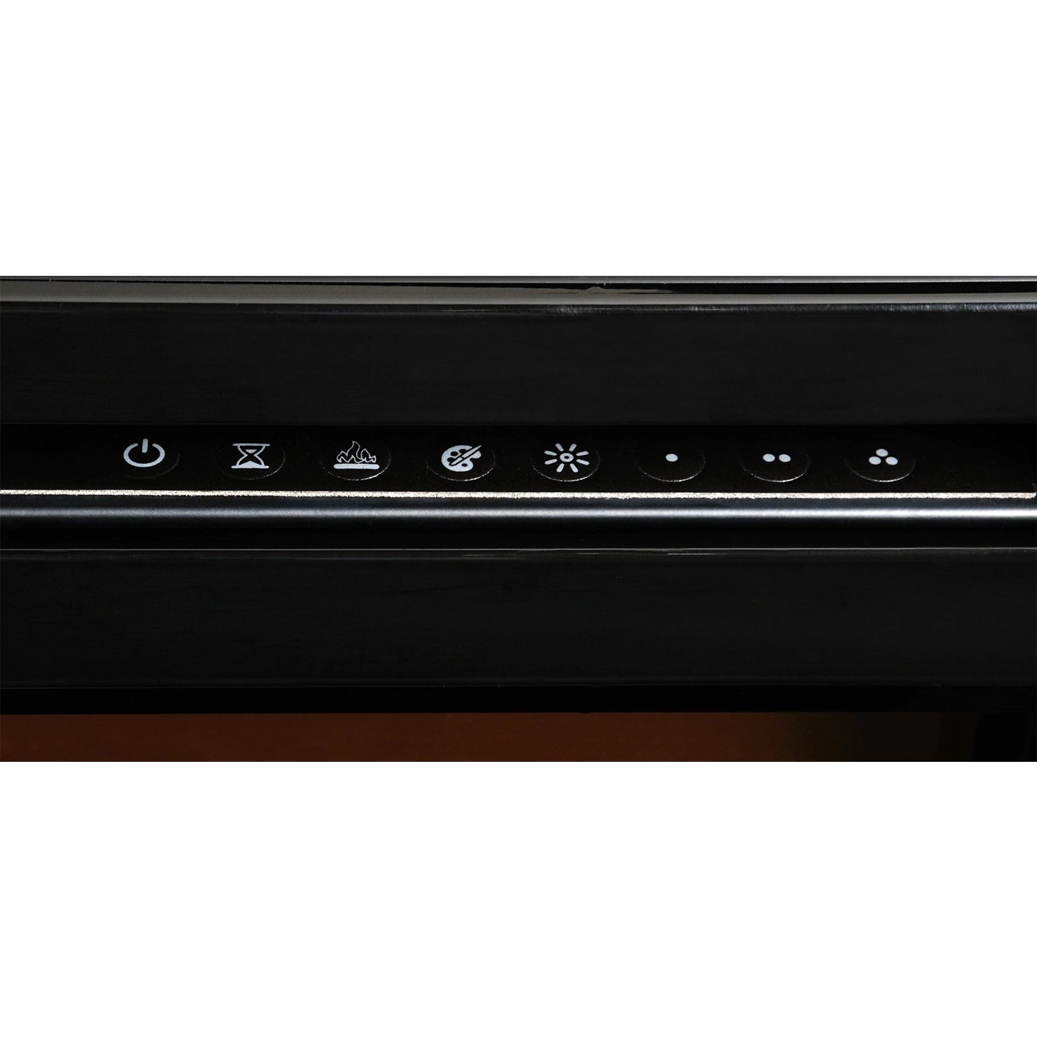 Prism 74" - Caminetto elettrico Optiflame