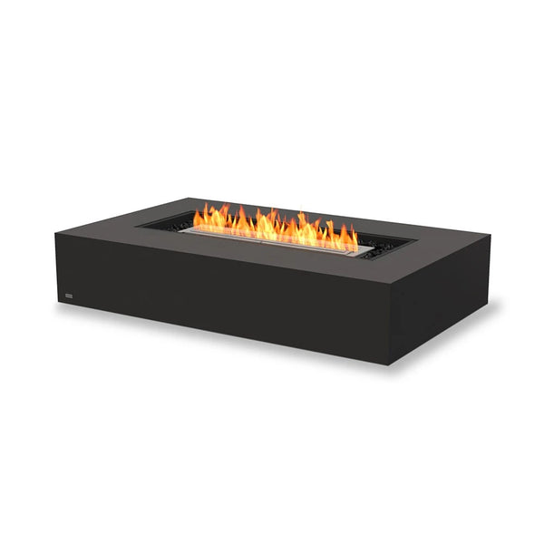 Wharf 65 bioethanol fire pit, large table-style outdoor design
