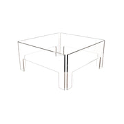 S500 glass screen for bioethanol fireplace, compact size