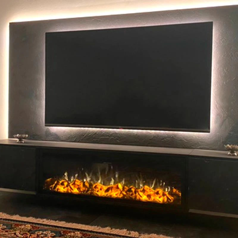 LED Classic 129 cm - Camino Elettrico da Incasso