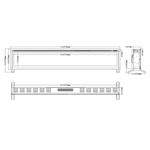 Caminetto elettrico Regal 182