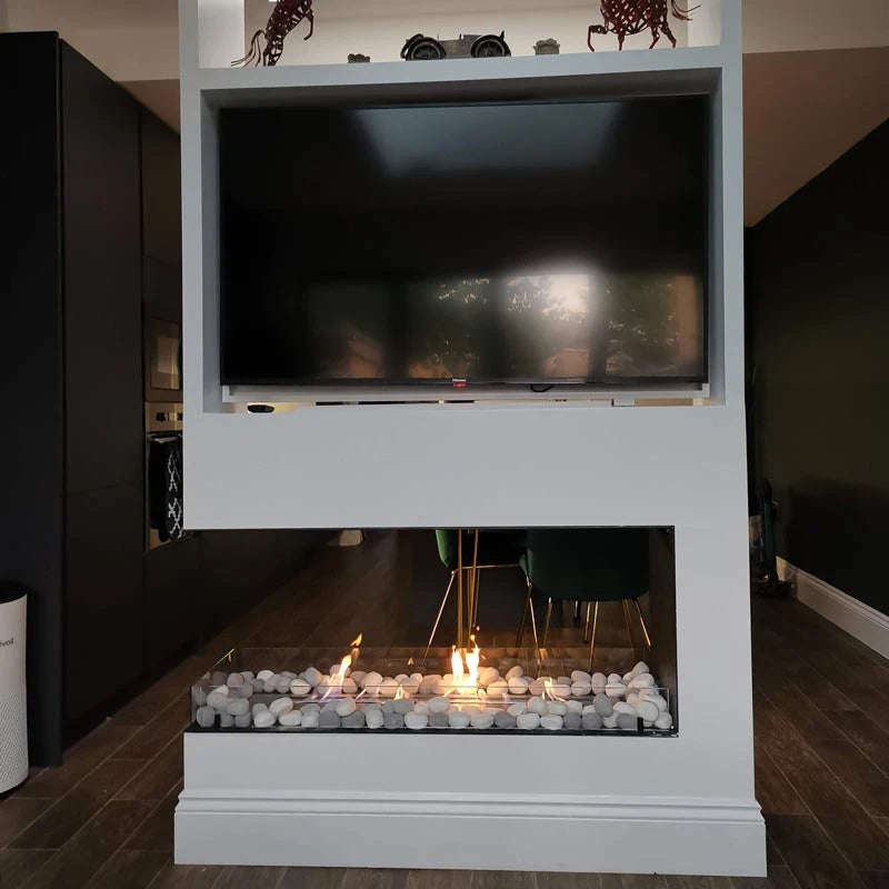 Foco Room Divider 1200 - Biocamino divisorio