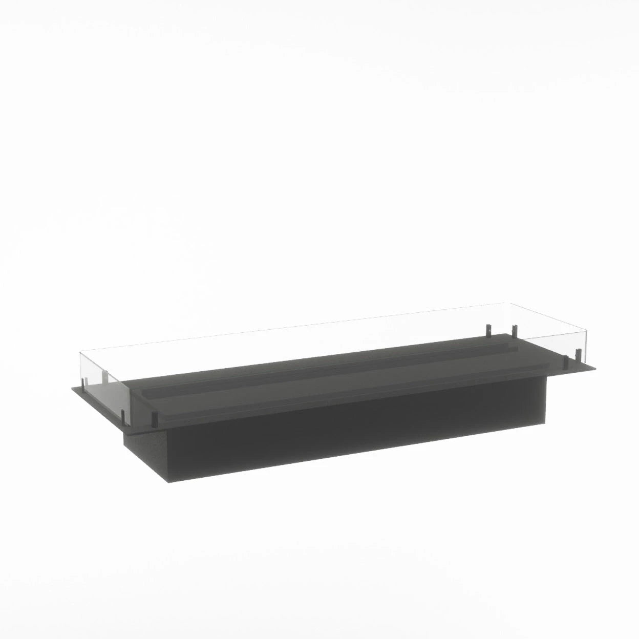 Foco Myst Free 1200 - Bruciatore con base da incasso