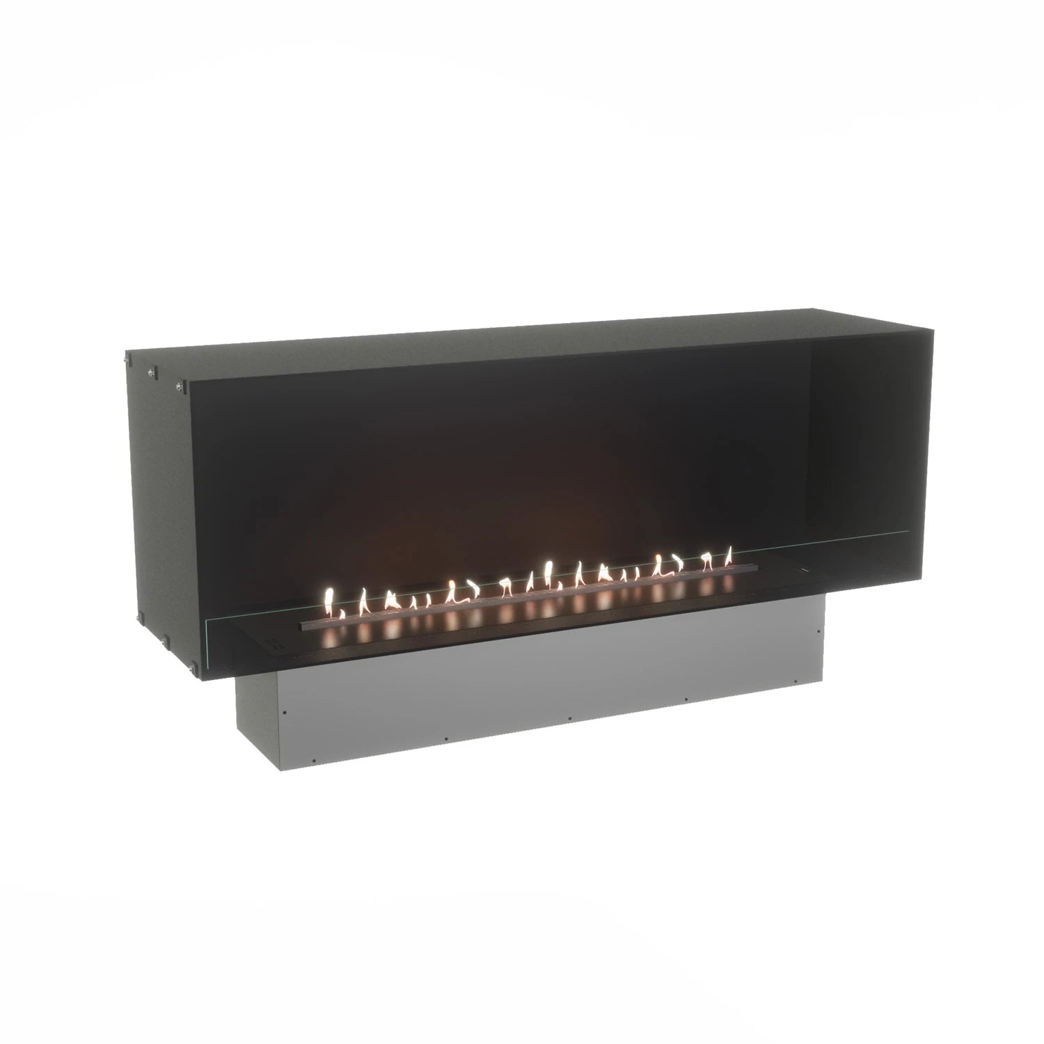 Foco One 1500 - Biocamino da incasso frontale