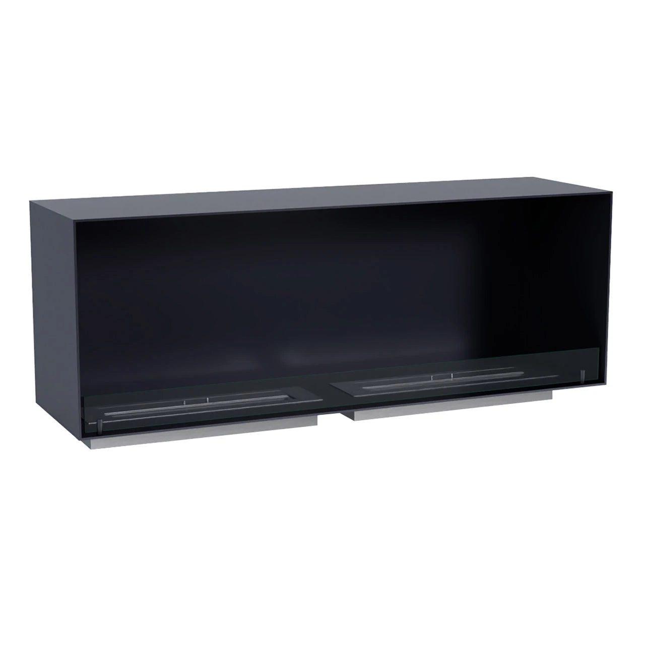 Foco One 1400 Double - Biocamino da incasso frontale