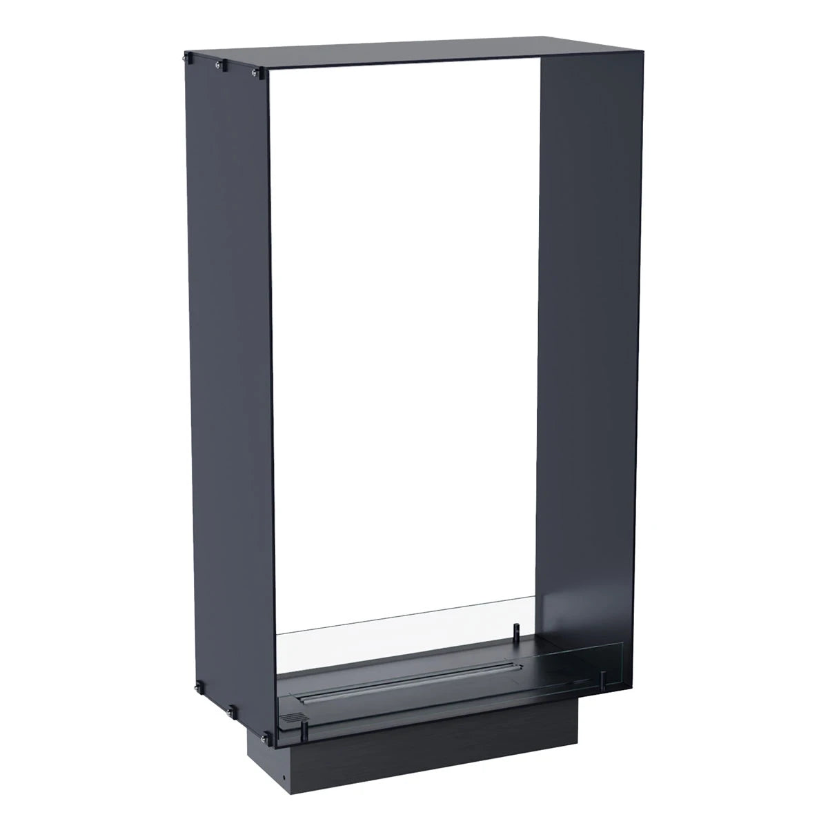 Foco Two 800 Tall - Biocamino da incasso verticale