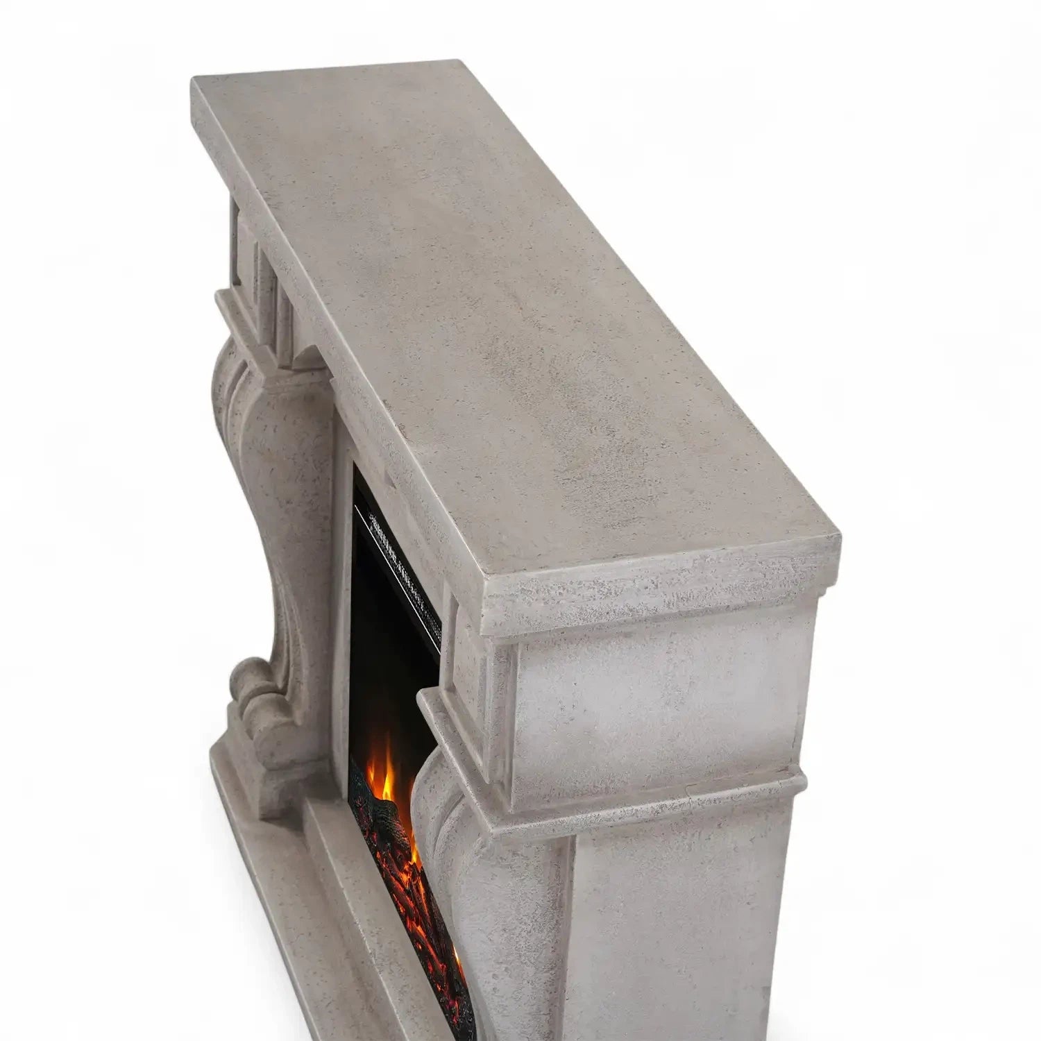 Logi - Camino Elettrico in Polystone
