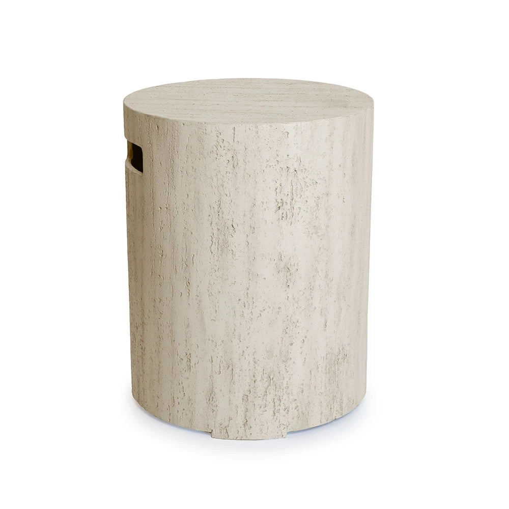 Enclosure Round Travertine - Copertura per Bombola del Gas