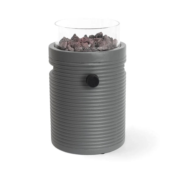 Lumi Groove Smokey Anthracite – Camino a Gas da Tavolo