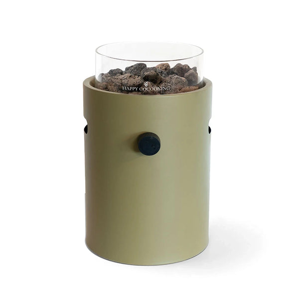 Lumi  Olive Green – Camino a Gas da Tavolo