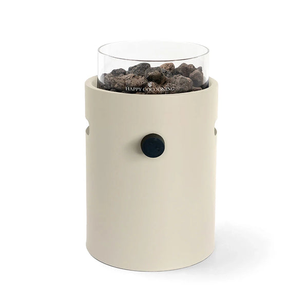 Lumi Oyster Beige – Camino a Gas da Tavolo