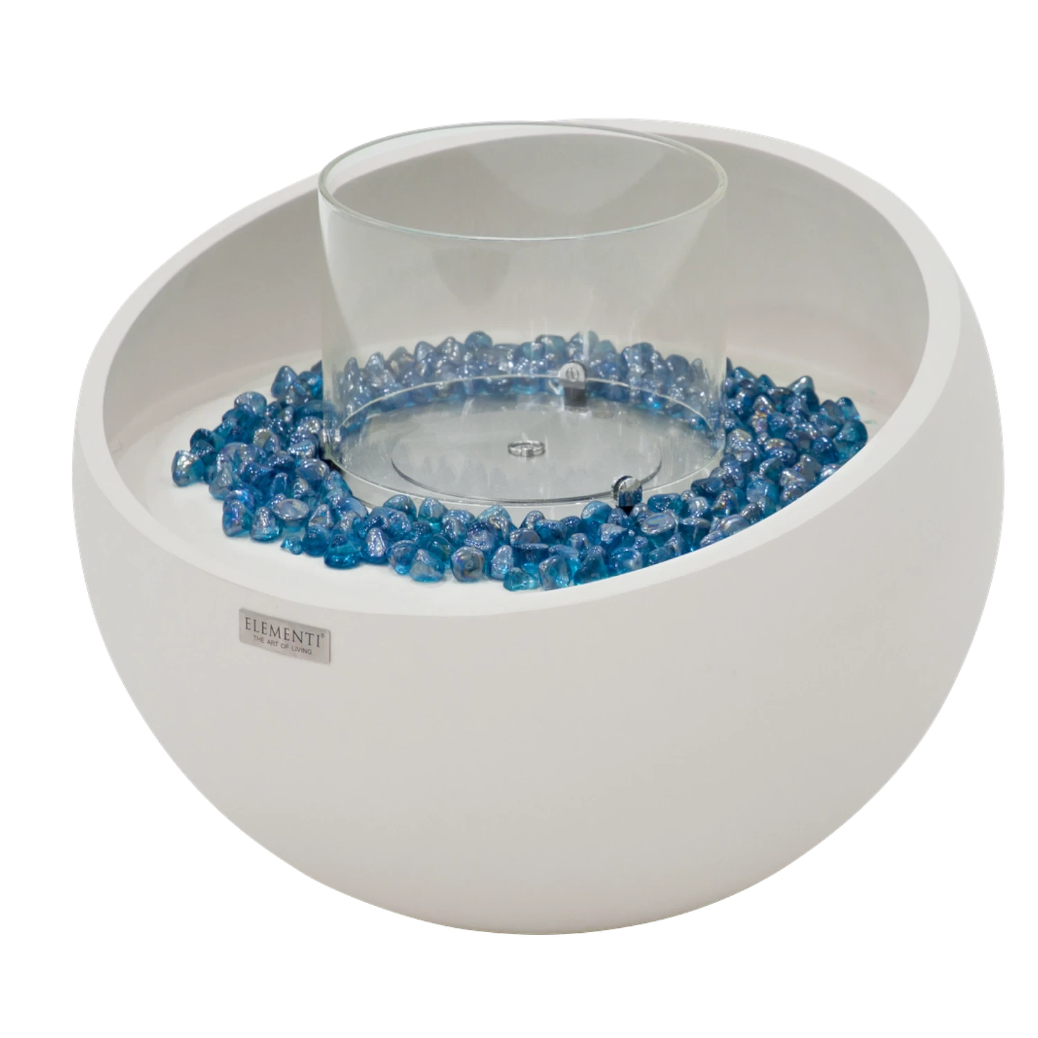 FIRENZE Braciere a Bioetanolo– Bianco Crema