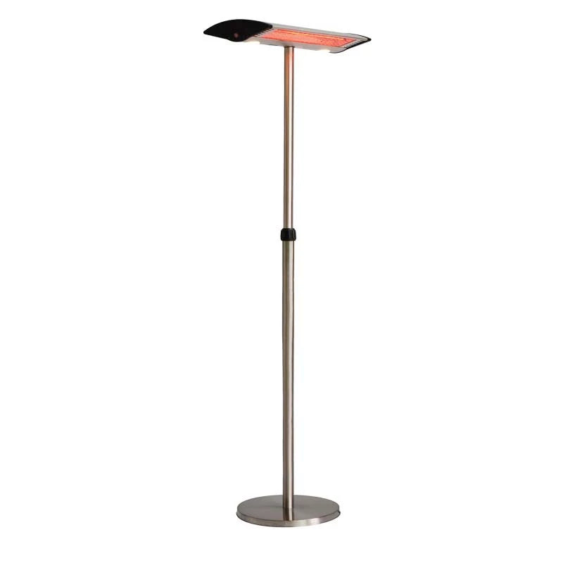 Riscaldatore da terra 1000/ 2000W, GT - Argento